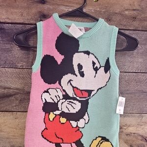 Disney Kids Casual Dress - Pink, Mint, Red, Black. NWT